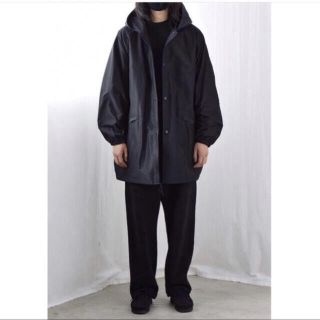 COMOLI - 21ss comoliコットンシルクフーデットコートサイズ2 T01