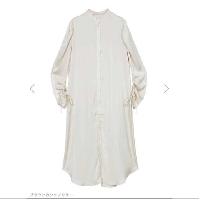 Ameri VINTAGE(アメリヴィンテージ)のAMERI VEST LAYERED SHIRT DRESS レディースのワンピース(ロングワンピース/マキシワンピース)の商品写真