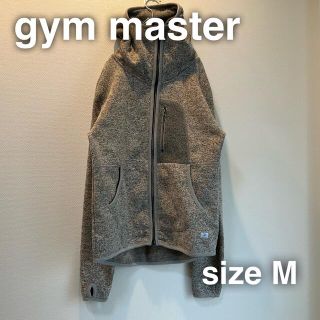 ジムマスター(GYM MASTER)のgym master ジムマスター　フリースパーカー　M グレー　灰色　キャンプ(パーカー)