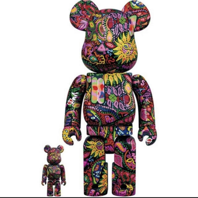 その他BE@RBRICK Psychedelic Paisley 100% 400%