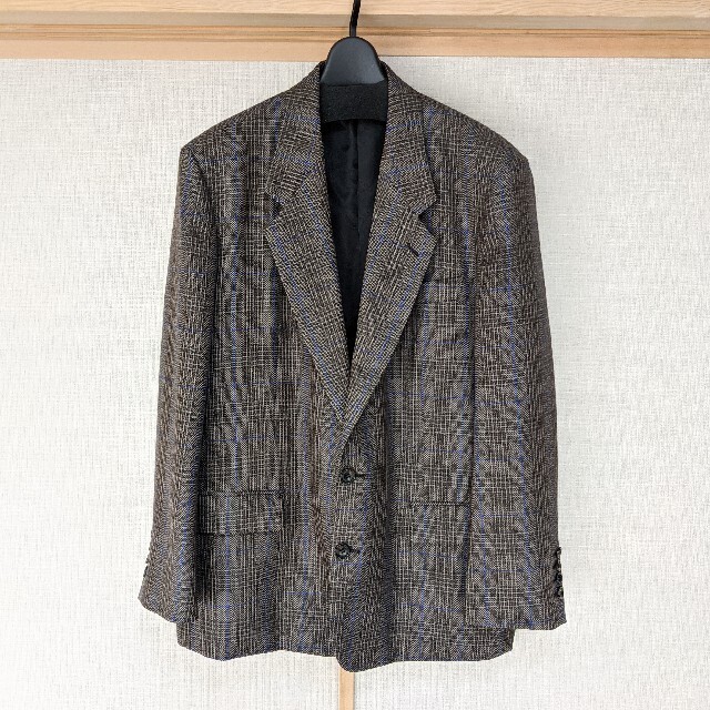 ジョンローレンスサリバン 18aw グレンチェックジャケット rotondaro