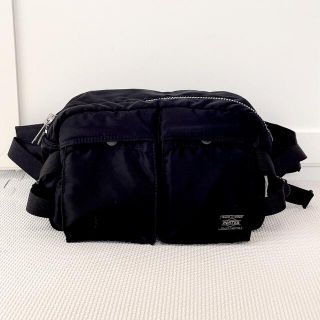 ポーター(PORTER)の【美品】★PORTER★ポーター★タンカー★黒★ボディバッグ(ボディーバッグ)