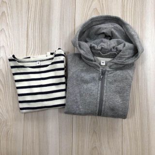 ムジルシリョウヒン(MUJI (無印良品))のこども服セット 90(Tシャツ/カットソー)