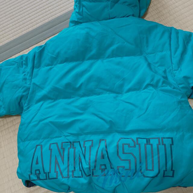 ANNA SUI mini(アナスイミニ)のアナスイミニ　ダウンコート110リバーシブル キッズ/ベビー/マタニティのキッズ服女の子用(90cm~)(ジャケット/上着)の商品写真