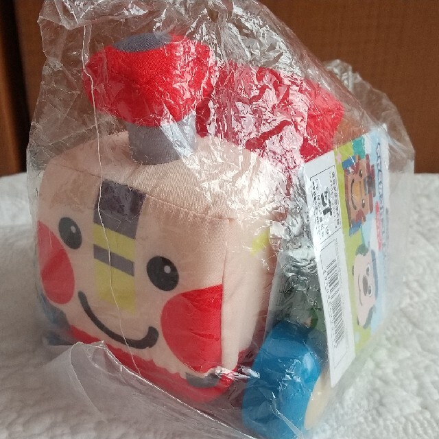 やわらかコロコロトレイン ゴットン エンタメ/ホビーのおもちゃ/ぬいぐるみ(キャラクターグッズ)の商品写真