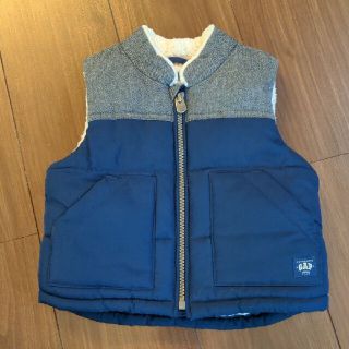 ベビーギャップ(babyGAP)のギャップ　ベストダウン80(ジャケット/コート)