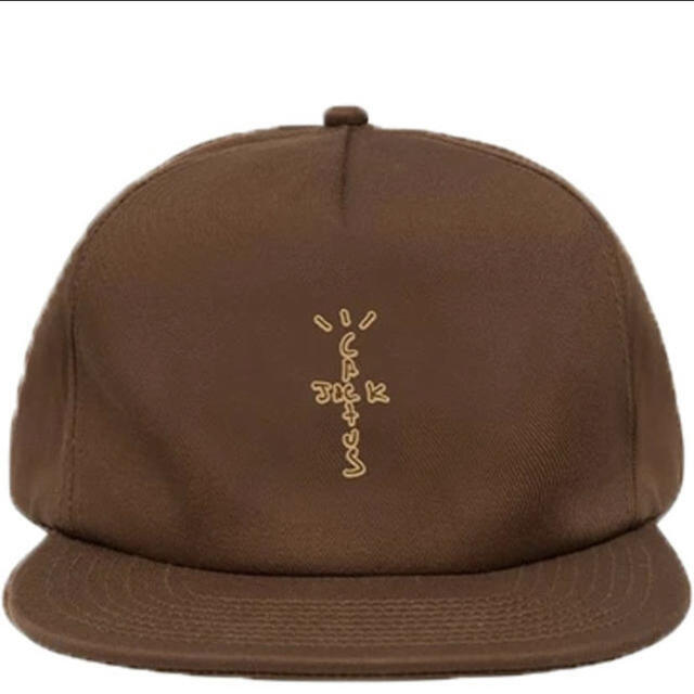 travis scott cactus jack cap brown