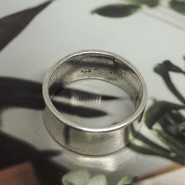 平打ち プレーン　ワイド　SILVER925シルバー925リング　指輪銀平打ち メンズのアクセサリー(リング(指輪))の商品写真