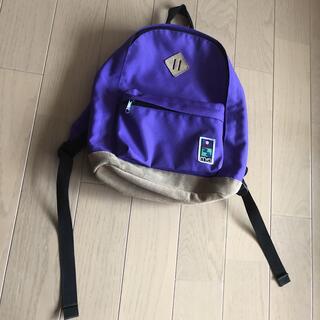 MEI紫×レザーキッズリュック バックパック リュック (リュックサック)