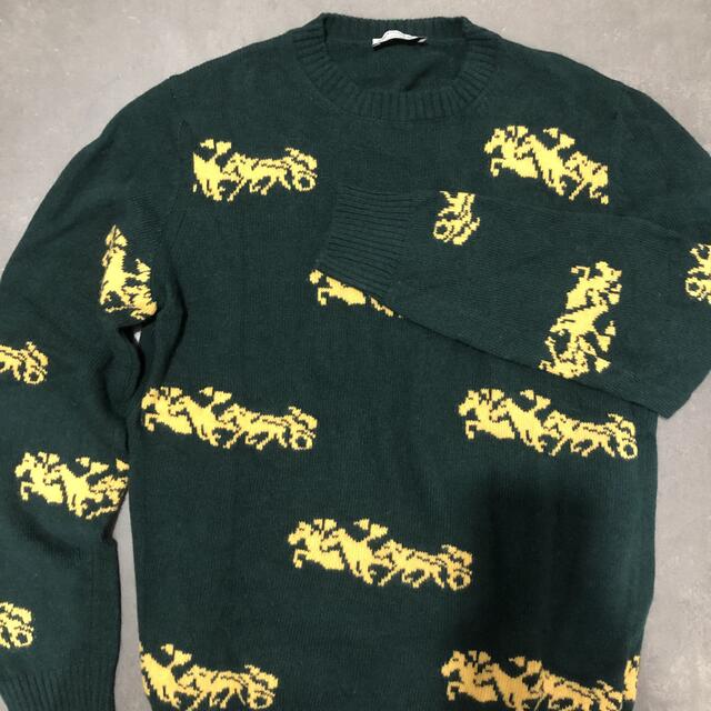 UNITED ARROWS(ユナイテッドアローズ)のEditions M.R  HORSE JAQ CREW Mサイズ メンズのトップス(ニット/セーター)の商品写真