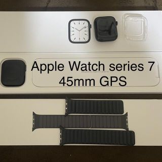 アップルウォッチ(Apple Watch)のApple Watch series 7 45mm GPS ミッドナイト(その他)