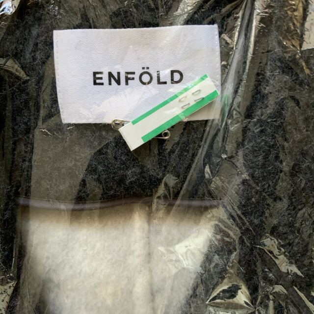 ENFOLD(エンフォルド)のENFOLD  ガウンコート　38 レディースのジャケット/アウター(ロングコート)の商品写真