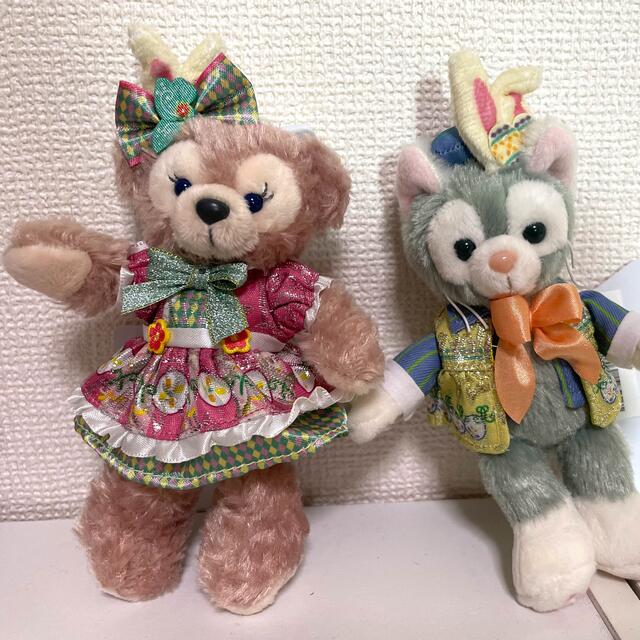 ★新品★ディズニーシー★ダッフィー★ぬいぐるみバッジ★イースター2019