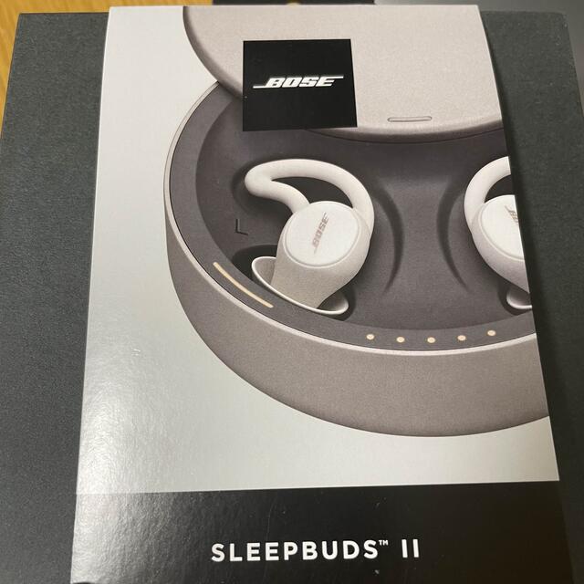 定番から海外の最新 数回使用 BOSEボーズ Sleepbuds II 2ノイズ