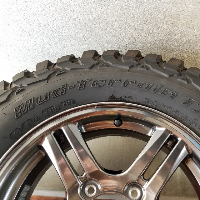 ジムニー　タイヤ　ホイール　Mud-Terrain　BFGoodrich 3