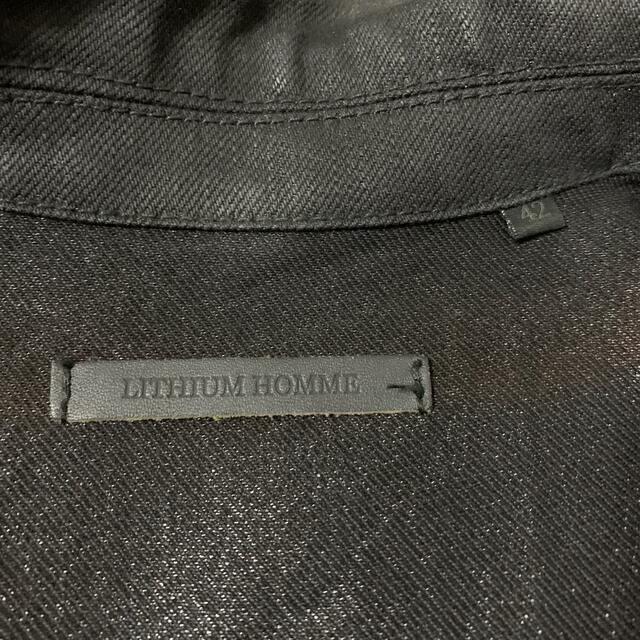 lithium homme リジットダイヤモンドトルファンＧジャン ジャケット