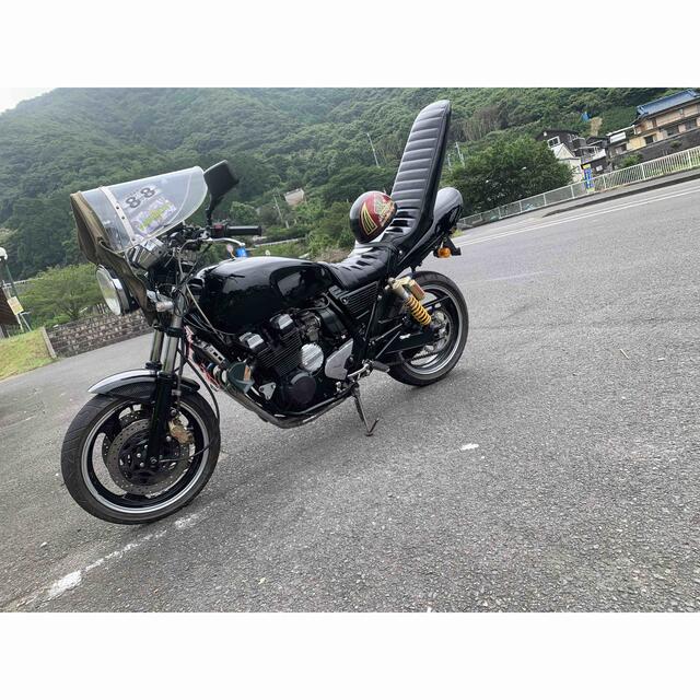 パーツXJR400 風貌＋3段シート