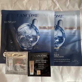 ランコム(LANCOME)のランコム ジェニフィック アドバンスト バイオセルロースマスク2枚＋試供品セット(パック/フェイスマスク)