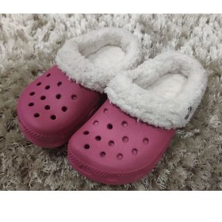 クロックス(crocs)の冬用クロックス  8C9(サンダル)