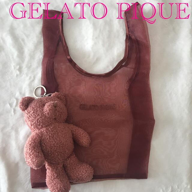 gelato pique(ジェラートピケ)のチャーム & バッグセット ハンドメイドのファッション小物(バッグチャーム)の商品写真