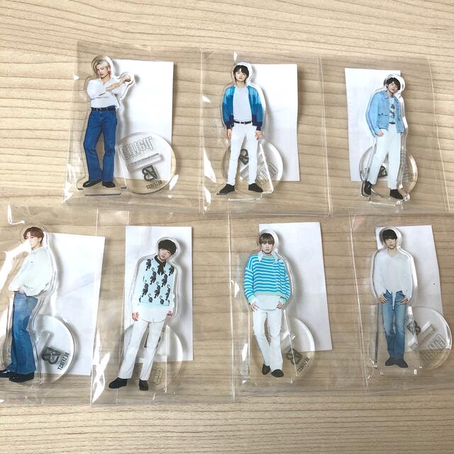 売れ筋 希少 BE FIRST アクリルスタンド フルコンプ 7種 Gifted特典 韓国ファッション BE FIRSTアクリルスタンド アイドル