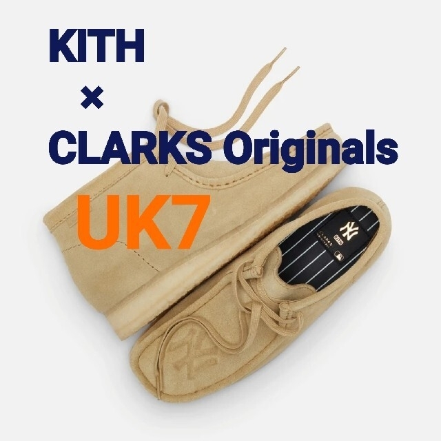 KITH×CLARKS☆MLB Yankees Wallabee Hiヤンキースwallgabee