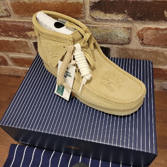 KITH×CLARKS☆MLB Yankees Wallabee Hiヤンキース