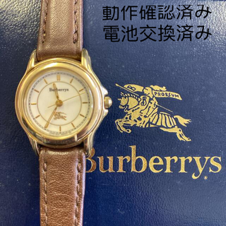 バーバリー(BURBERRY)のバーバリー レディース ウォッチ 腕時計 レザー アイボリー文字盤 クォーツ(腕時計)
