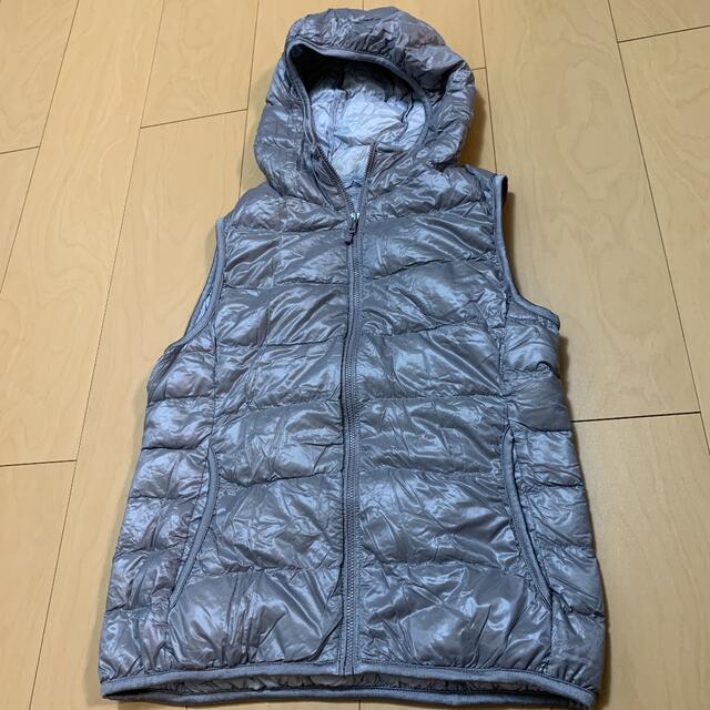 UNIQLO - 【新品同様】ユニクロ ウルトラライトダウン フードベストの