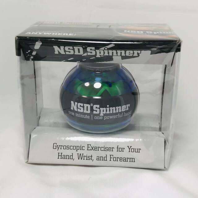 NSD Spinner(エヌエスディスピナー) 腕力アップトレーニング器具ブルー eicsrl.com