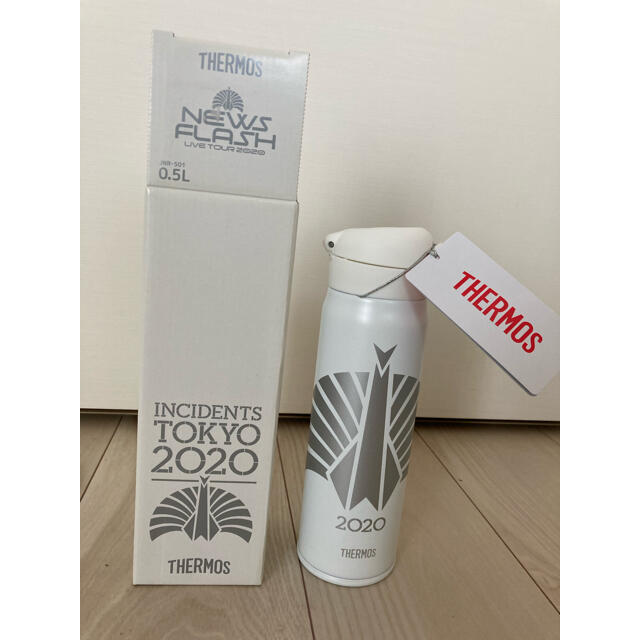 THERMOS(サーモス)の【新品】東京事変 マグ ニュースフラッシュ ヱコ飲ミー 椎名林檎 エンタメ/ホビーのタレントグッズ(ミュージシャン)の商品写真