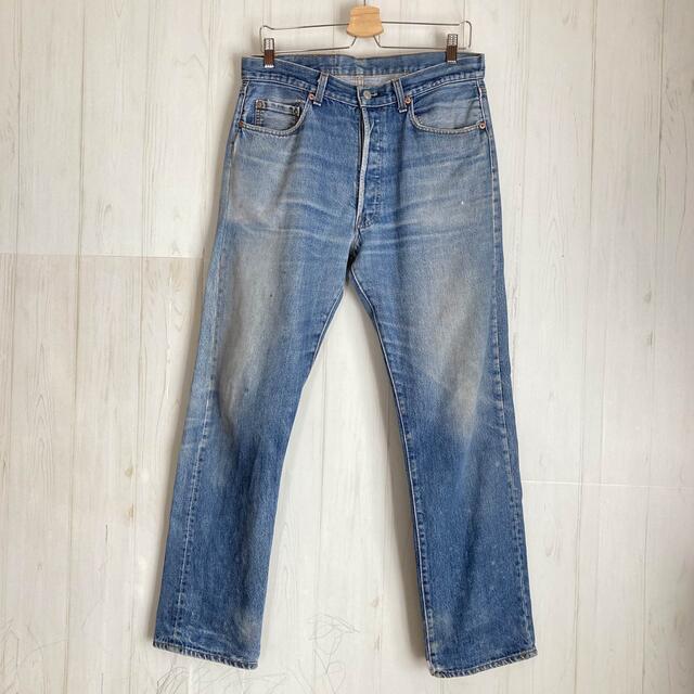 Levi's - Levi's 501 USA製 赤耳移行期 金脇割 W35 ビンテージ