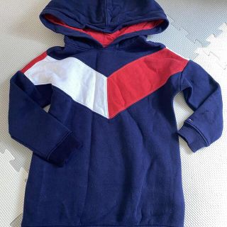 トミーヒルフィガー(TOMMY HILFIGER)のトミーフィルガー 女の子 キッズ パーカー ワンピース(ワンピース)