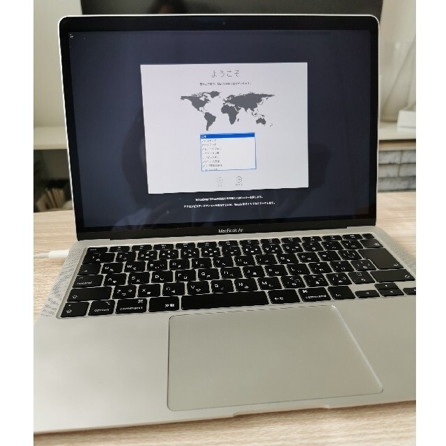 Mac (Apple) - macbook air 13inch Retina 2020 シルバー 美品
