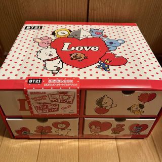 ボウダンショウネンダン(防弾少年団(BTS))のBT21 引き出しBOX(キャラクターグッズ)