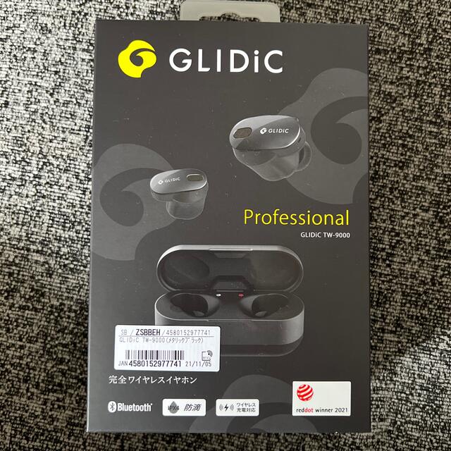 新しく着き GLIDIC TW9000 ヘッドフォン/イヤフォン