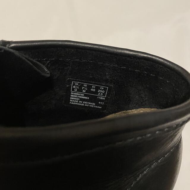 Clarks(クラークス)の25 clarks wallabee smooth leather ブラック メンズの靴/シューズ(ブーツ)の商品写真