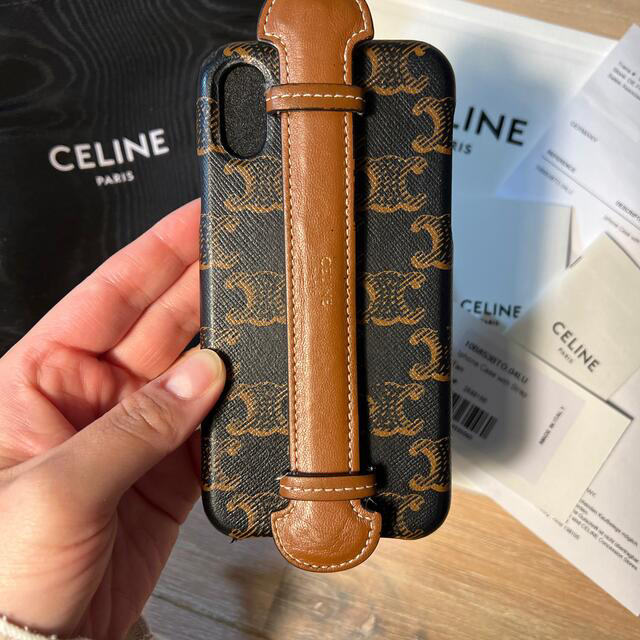 celine(セリーヌ)のCELINE iPhoneXS ケース スマホ/家電/カメラのスマホアクセサリー(iPhoneケース)の商品写真