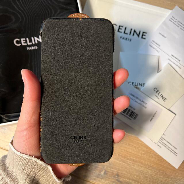 celine(セリーヌ)のCELINE iPhoneXS ケース スマホ/家電/カメラのスマホアクセサリー(iPhoneケース)の商品写真