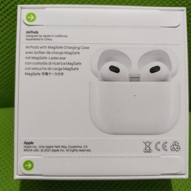 正規品 Apple AirPods 第3世代 MME73J/A airpods3 正規品 Apple AirPods 第3世代 MME73J/A airpods3