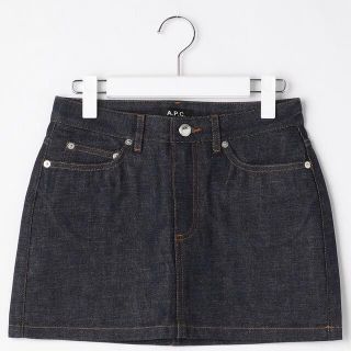 アーペーセー(A.P.C)のa.p.c. 美品　デニムスカート(ミニスカート)