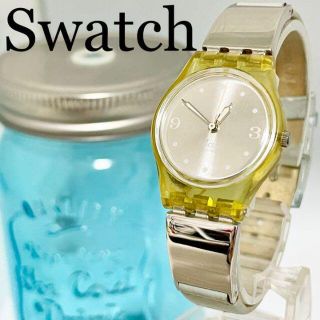 スウォッチ(swatch)の62 スウォッチ時計　レディース腕時計　軽量　黄色　水色　人気(腕時計)