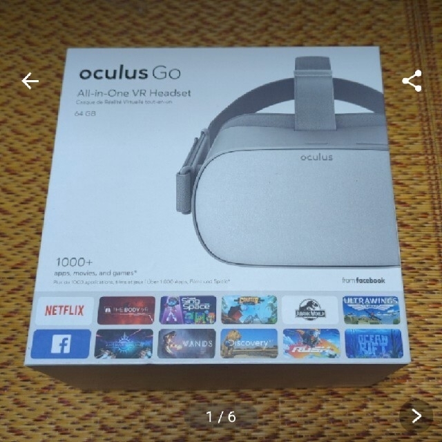 日本売 ガーネット様専用 Oculus Go 64GB - テレビ/映像機器