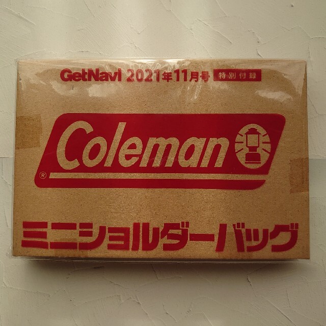 Coleman(コールマン)の【未使用】「Get Navi 2021年 11月号」付録 エンタメ/ホビーの雑誌(その他)の商品写真