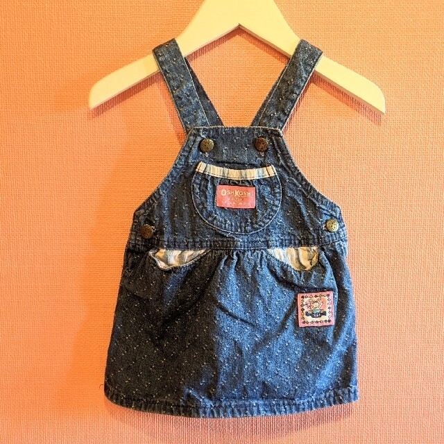 VINTAGE OSHKOSH ジャンパースカート ピンクタグ 18m 7K1hWMMvDW - www