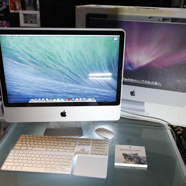 Apple iMac 24" Early2008 ﾜｲｱﾚｽキーボード&TP付き