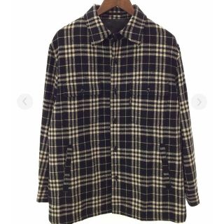 バーバリー(BURBERRY)のバーバリーロンドン　ウールジャケットコート　美品(ステンカラーコート)