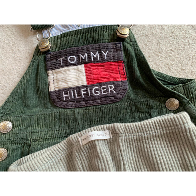 TOMMY HILFIGER(トミーヒルフィガー)のtommy ベビー　ロンパース　サロペット　レギンス　 キッズ/ベビー/マタニティのベビー服(~85cm)(ロンパース)の商品写真