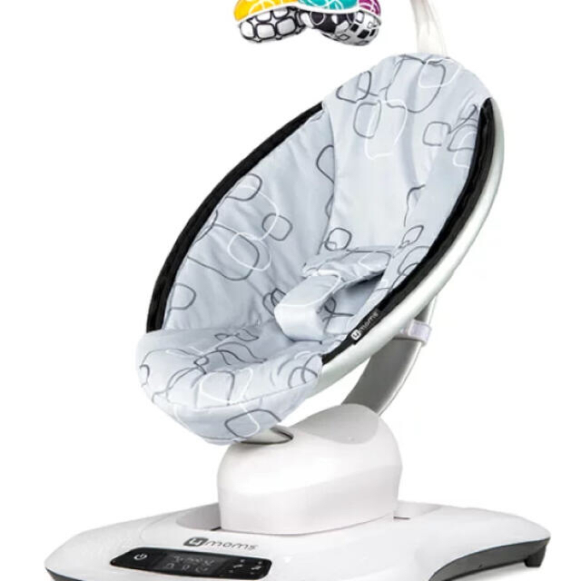 ママルー 4.0  mamaRoo4（プラッシュシルバー） 4moms