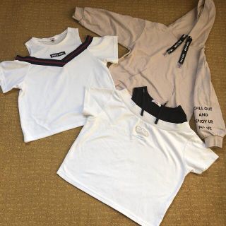 ピンクラテ(PINK-latte)のSサイズ160センチ　ピンクラテトップス3点セット(Tシャツ/カットソー)